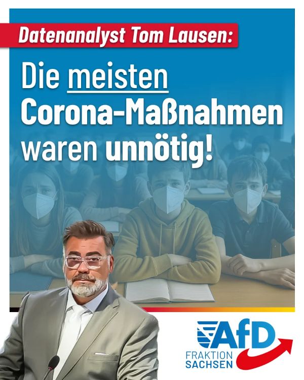 Datenanalyst Tom Lausen: Die meisten Corona-Maßnahmen waren unnötig!